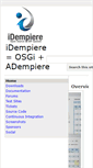 Mobile Screenshot of idempiere.org